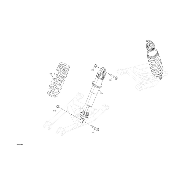 Deep Black, Compression Spring by Can-Am