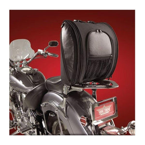 Deluxe Solo Rack Bag by Hopnel H50-107BK Rack Bag H50-107BK Big Bike Parts