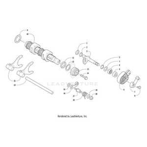 Detent Cam,Gear Shift By Arctic Cat 0818-089 OEM Hardware 0818-089 Off Road Express