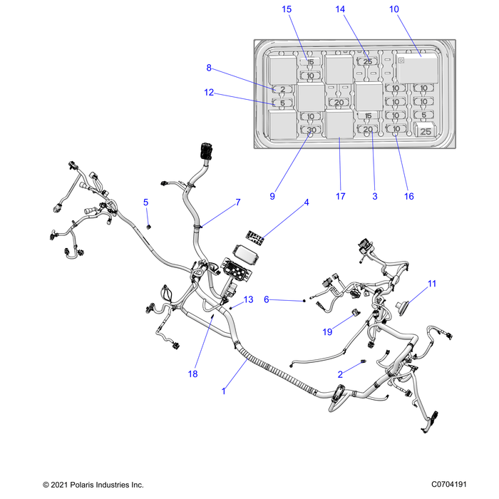 Diagnostic Cover With Clip by Polaris