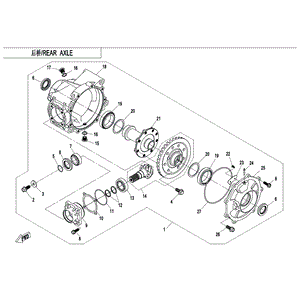 Differential Housing by CF Moto Q860-330001 OEM Hardware Q860-330001 Northstar Polaris