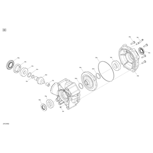 Differential Shim 0.02 mm by Can-Am