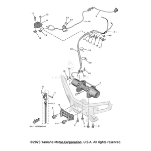 Diode Assembly by Yamaha 4WA-81980-00-00 OEM Hardware 4WA-81980-00-00 Off Road Express