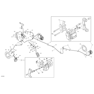 Disc Brake by Can-Am 705601178 OEM Hardware 705601178 Off Road Express Peach St