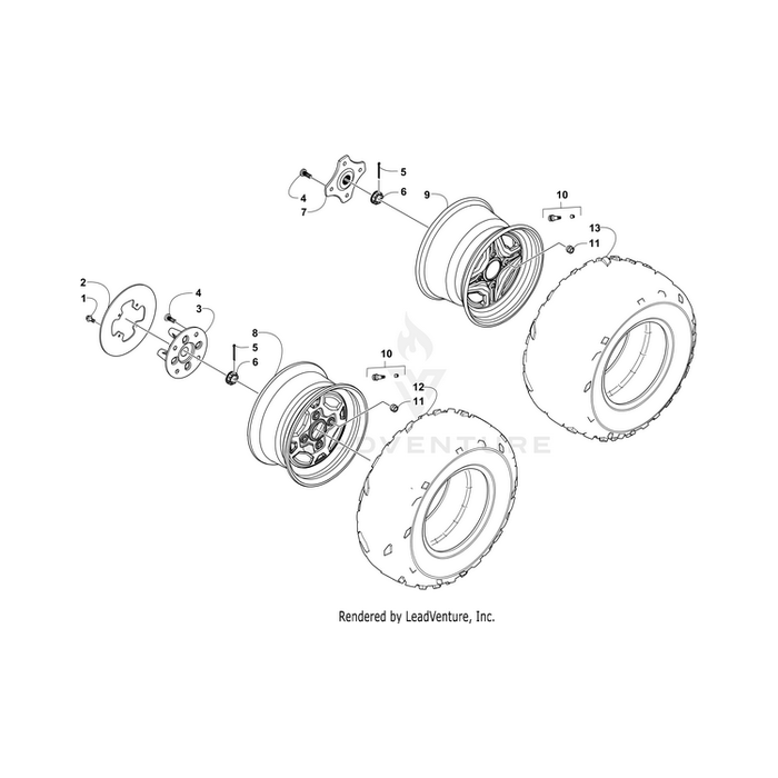 Disk Fr Brake By Arctic Cat