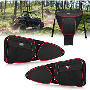 Door Bags & Center Storage Bag for Polaris RZR by Kemimoto BZH0220-02 Door Bag BZH0220-02 Kemimoto