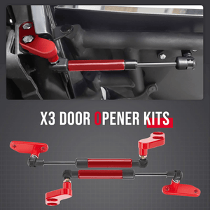 Door Opener Kits for Can Am Maverick X3 / X3 MAX by Kemimoto B0102-00601RD None B0102-00601RD Kemimoto