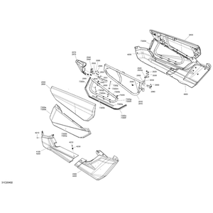 Door Panels by Can-Am 715002903 OEM Hardware 715002903 Off Road Express Drop Ship