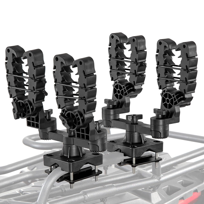 Double Gun Rack Holders for 0.75" to 2" Tubular or Square Bars by Kemimoto