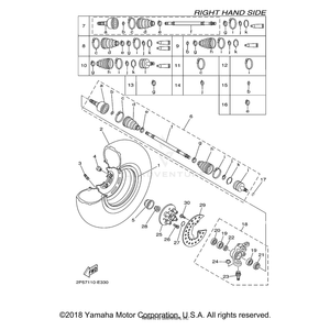 Double Off Set Joint by Yamaha 5KM-2510J-30-00 OEM Hardware 5KM-2510J-30-00 Off Road Express