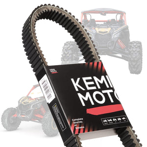 Drive Belt for Can-Am Maverick X3/ X3 MAX by Kemimoto B0901-01801BK Drive Belt OEM Upgrade B0901-01801BK Kemimoto