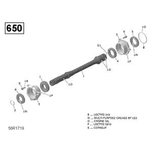 Drive Shaft Assy by Can-Am 420620517 OEM Hardware 420620517 Off Road Express Peach St