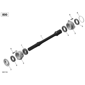 Drive Shaft by Can-Am 420620514 OEM Hardware 420620514 Off Road Express Peach St