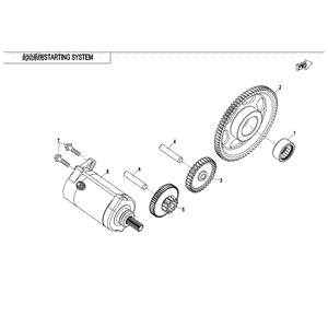 Driven Gear by CF Moto 0800-090001-00002 OEM Hardware 0800-090001-00002 Northstar Polaris