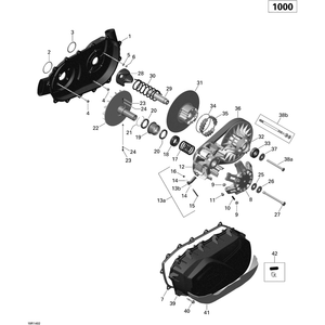 Driven Pulley Screw Kit by Can-Am 703500865 OEM Hardware 703500865 Off Road Express