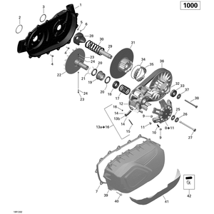 Driven Pulley Shaft by Can-Am 420220913 OEM Hardware 420220913 Off Road Express