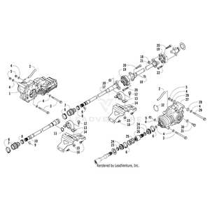 Driveshaft, Center Front By Arctic Cat 2402-091 OEM Hardware 2402-091 Off Road Express