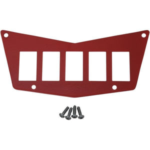 Dshplt Rzr8/900 5Swtch Red by Moose Utility 100-4383-PU Switch Panel Mount 05211712 Parts Unlimited