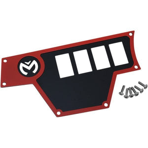 Dshplt Rzr9/100 Lg Left Red by Moose Utility 100-4363-PU Switch Panel Mount 05211704 Parts Unlimited