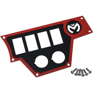 Dshplt Rzr9/100 Lg Rt Red by Moose Utility 100-4373-PU Switch Panel Mount 05211708 Parts Unlimited