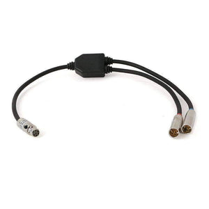 Dual Aux Port Splitter Cable For Intercoms by Rugged Radios SPLITTER-6P-2-6P 01038799852721 Rugged Radios