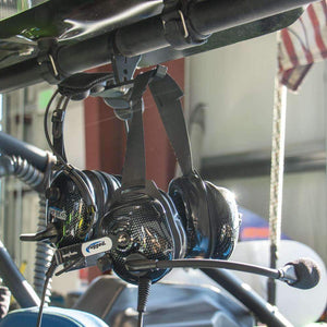 Dual Headset Hanger With Bar Mount by Rugged Radios Rugged Radios