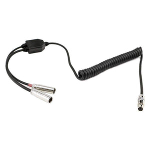 Dual Radios To Headset Coil Cord Adaptor For Crew Chief And Race Control by Rugged Radios CC-SPOTTER-SPL 01039374004163 Rugged Radios