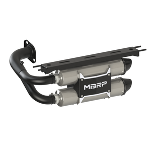 Dual Slip-On Muffler Honda by MBRP AT-9110PT Dual Muffler 241-10022 Western Powersports Drop Ship