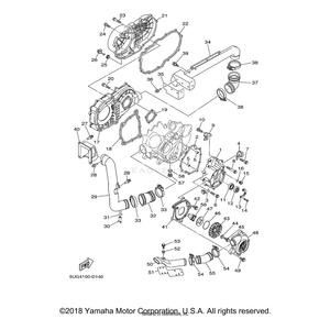 Duct, Air by Yamaha 5UG-E5471-10-00 OEM Hardware 5UG-E5471-10-00 Off Road Express