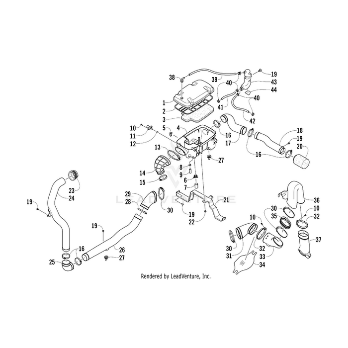 Duct, Air-In By Arctic Cat