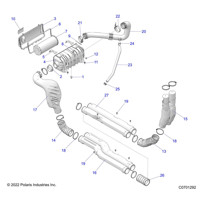 Duct-Intake,Floor by Polaris