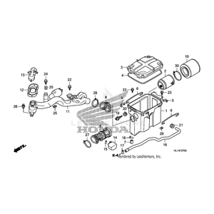 Duct, Snorkel by Honda 17259-HL1-A00 Snorkel Kit 17259-HL1-A00 Off Road Express Peach St