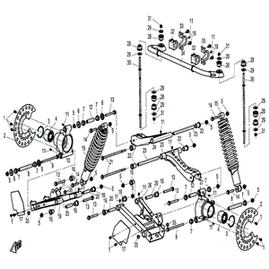 Dust Cap by CF Moto 9010-060900 OEM Hardware 9010-060900 Northstar Polaris