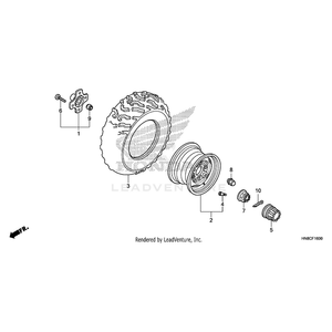 Dust Seal (22X26.5X11) by Honda 91263-HN8-003 OEM Hardware 91263-HN8-003 Off Road Express Peach St