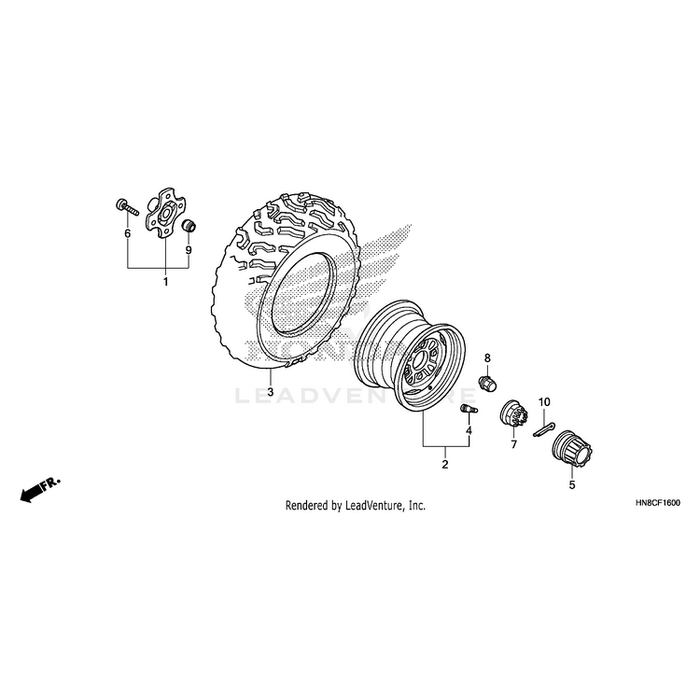 Dust Seal (22X26.5X11) by Honda