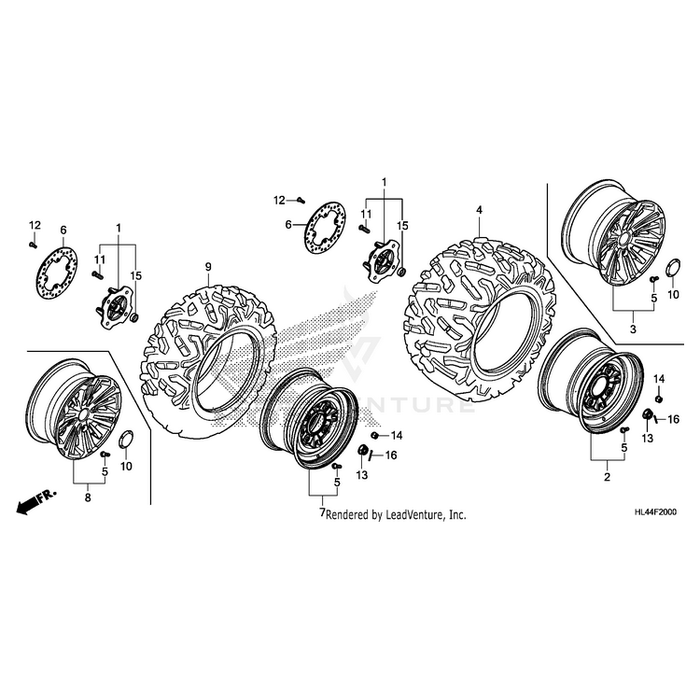 Dust Seal (26X30.5X11) by Honda