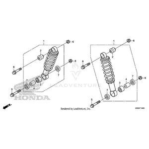 Dust Seal by Honda 91351-HN0-671 OEM Hardware 91351-HN0-671 Off Road Express Peach St