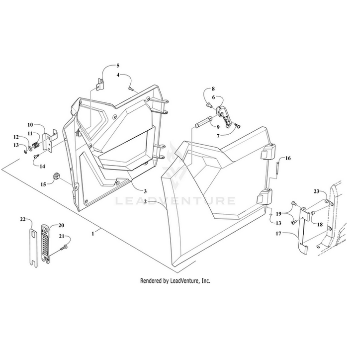 E-Clip - 1/4 Diameter By Arctic Cat