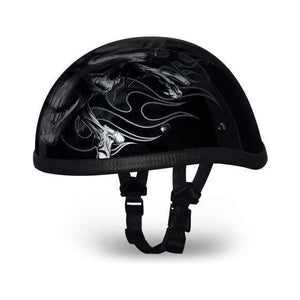 Eagle- W/ Cross Bones by Daytona Helmets Half Helmet Daytona Helmets