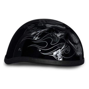 Eagle- W/ Cross Bones by Daytona Helmets Half Helmet Daytona Helmets