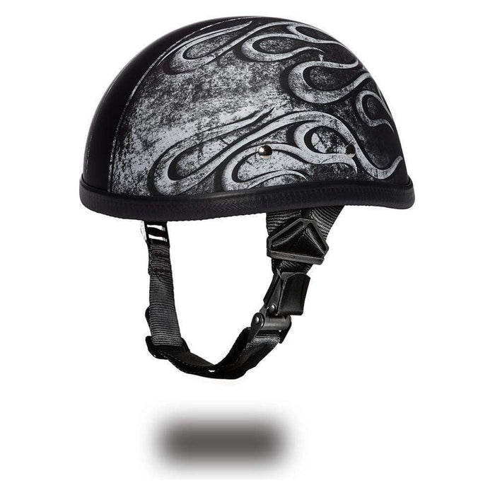 Eagle- W/ Flames Grey by Daytona Helmets