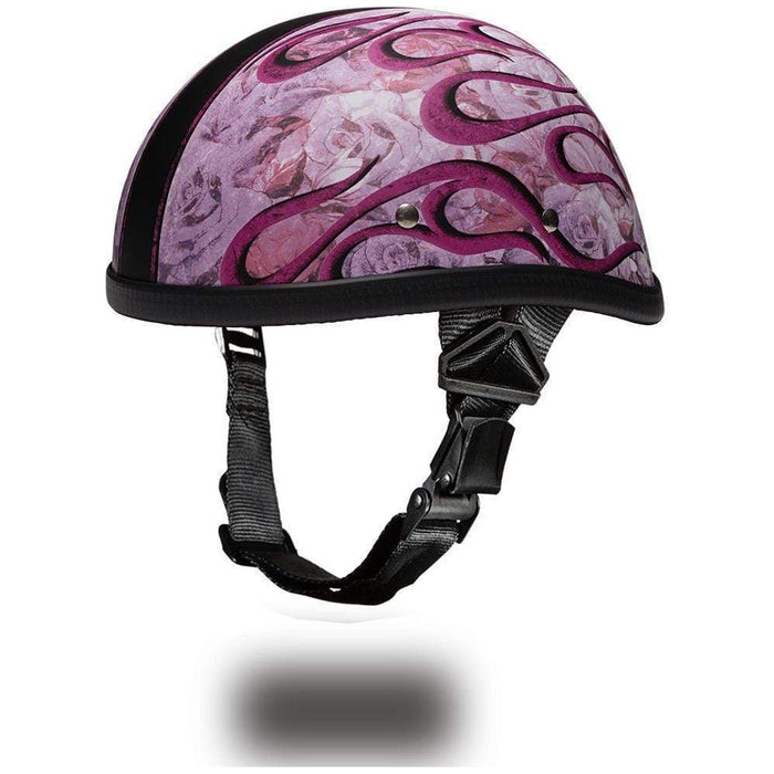 Eagle- W/ Flames Pink by Daytona Helmets