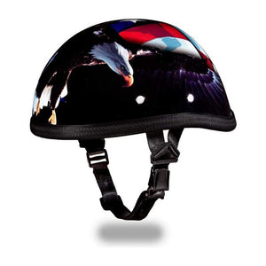 Eagle- W/ Freedom by Daytona Helmets Half Helmet Daytona Helmets