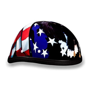 Eagle- W/ Freedom by Daytona Helmets Half Helmet Daytona Helmets