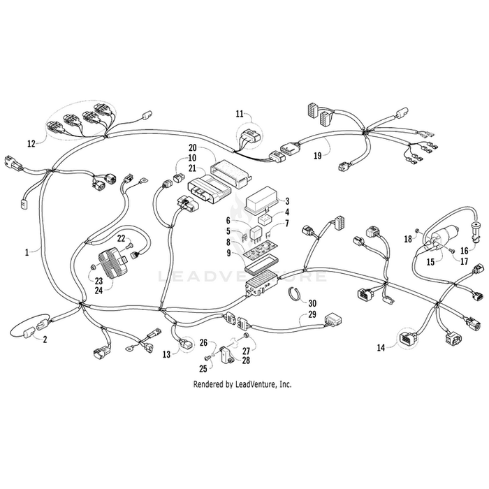 Ecu,Efi-H1-Programmed (B 09 Mt Prlr) By Arctic Cat