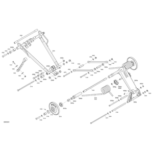 Elastic Locking Nut M10 X 1.5 by Can-Am 233601416 OEM Hardware 233601416 Off Road Express Peach St