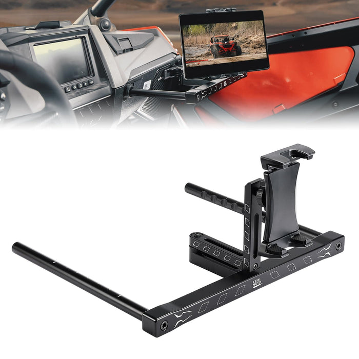 Electronic Device Mounts with Grab Bar For RZR PRO XP/R/Turbo R by Kemimoto