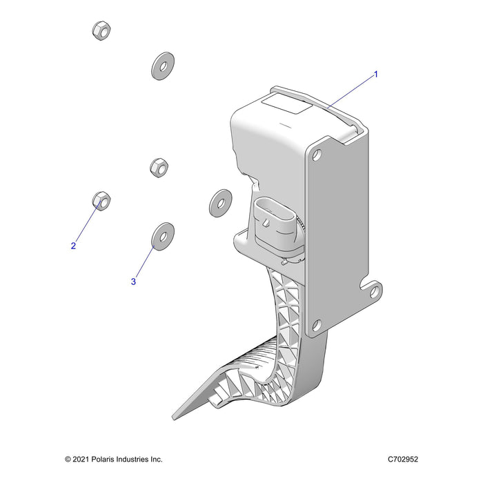 Electronic Throttle Pedal by Polaris