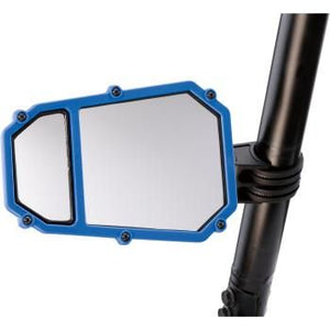 Elite Series Pro Side Mirror Accent Frame by Moose Utility ES2-BLUE Side View Mirror 06401376 Parts Unlimited Blue