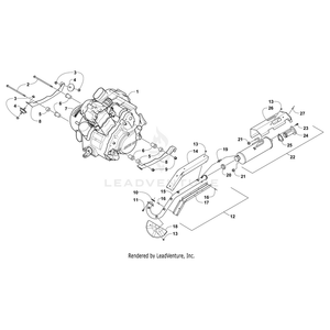 Engine, A700L By Arctic Cat 0800-123 OEM Hardware 0800-123 Off Road Express